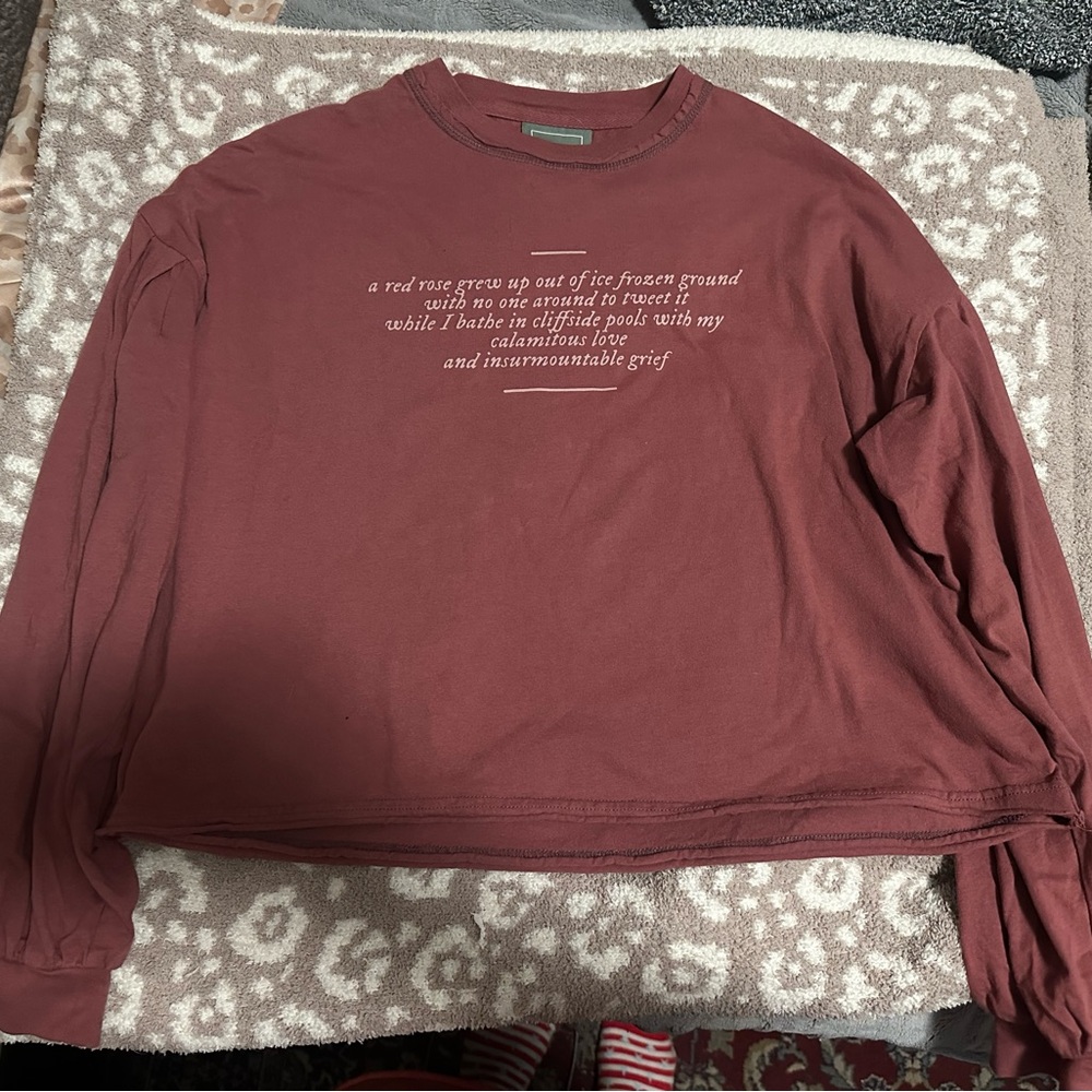 Taylor Swift | Folklore The Lakes | Long sleeve Size:M